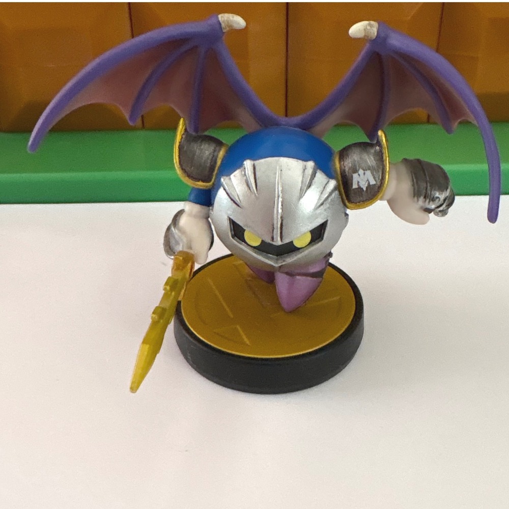 Nintendo Super Smash Bros Meta Knight Amiibo Figure No 29 NVL-001 Kirby Amibo